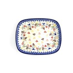 160 Bunzlau Rechthoekige schaal 3208X Valentijnsdag